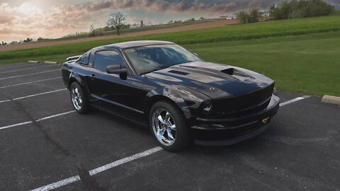 2005 2006 2007 2008 2009 S197 Black Ford Mustang