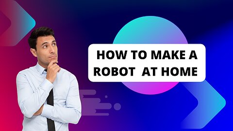 How to make a robot in just 10 minutes 😮