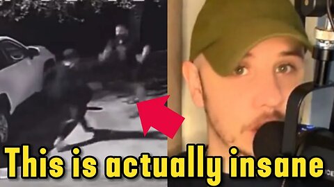 Retired MMA fighter SLAMS attacker welding a 15 inch KNIFE - The CRAZIEST VIDEO YOU'LL EVER SEE!! 🥶