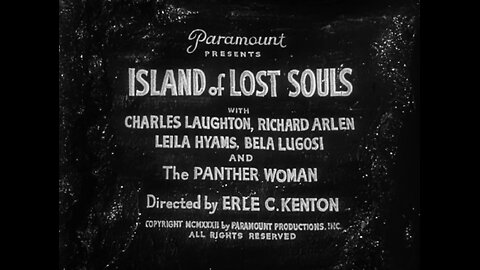 Island Of Lost Souls (1932)