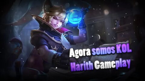 PT FECHADA COM MEU MAIN • FINALMENTE SOMOS KOL • HARITH GAMEPLAY | Mobile Legends