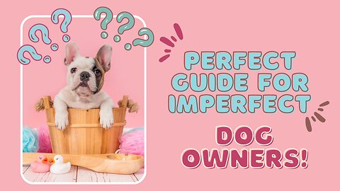 Perfect guide for imperfect dog owners!