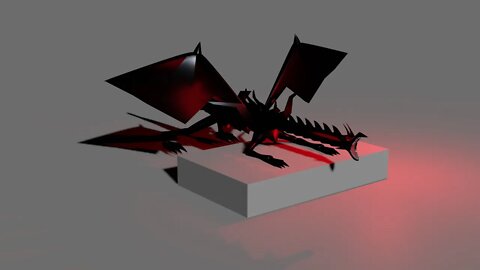 Red Eyes Black Dragon Final Render