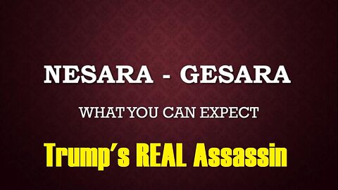 New Gene Decode Update - Trump's REAL Assassin - JULY 2024