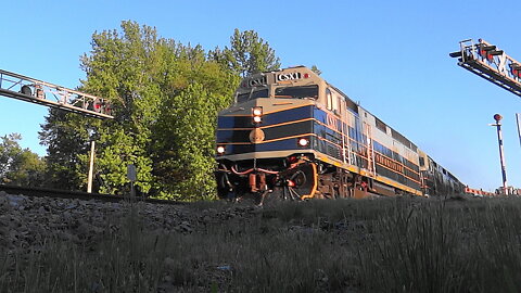 CSX Office Car Special Train in B&O Livery