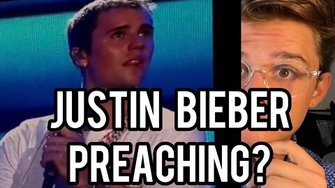 Justin Bieber preaches?? CHRISTIAN REACTION