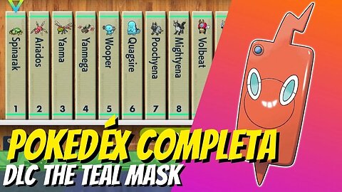 POKÉDEX COMPLETA DE KITAKAMI! Todos os 200 Pokémon - Pokémon Scarlet&Violet: The Teal Mask