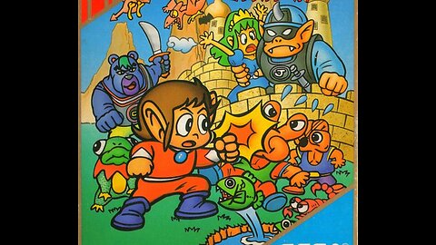 Alex Kidd in Miracle World Longplay [Sega Master System]