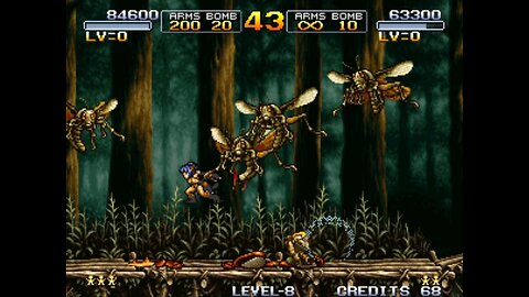 Metal Slug 3 Survival Hack (Neogeo, arcade), Gameplay, Marco and Eri, メタルスラッグ