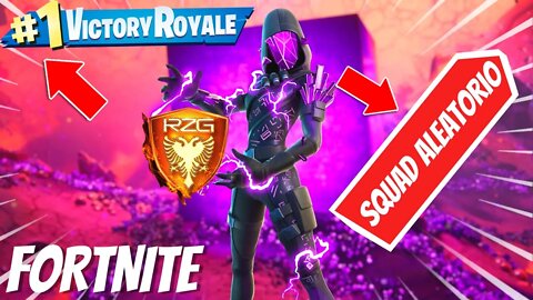 Fortnite Squad Aleatorio O lança granadas Arrebentou !!!!!