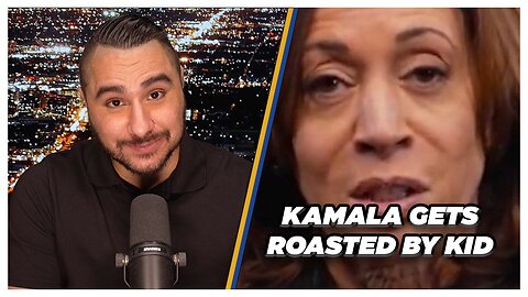 Kid ROASTS Kamala Harris As MSM Panics | Drew Hernandez