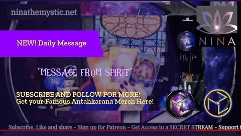 NEW "Daily Message from Spirit"