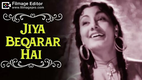 Jiya Beqarar Hai Chhayee Bahar | Nimmi | Barsaat | Bollywood Classic Songs | Lata Mangeshkar