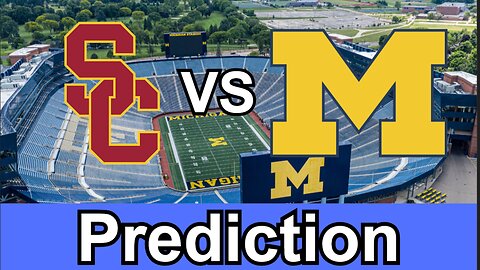 USC vs Michigan CFB Prediction!!!/Will Michigan get blown out again? #cfb