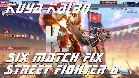 Kuya Kalbo Six Match Fix Street FIghter 6: 06-13-2024 shorts part 2