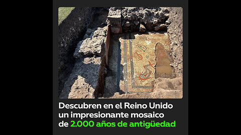 “Acuario congelado en piedra” es hallado en una antigua ciudad romana