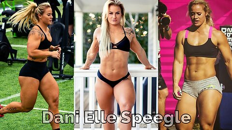 Dani Elle Speegle, ATLETA CROOSFIT com SHAPE FABULOSO | Motivação Maromba