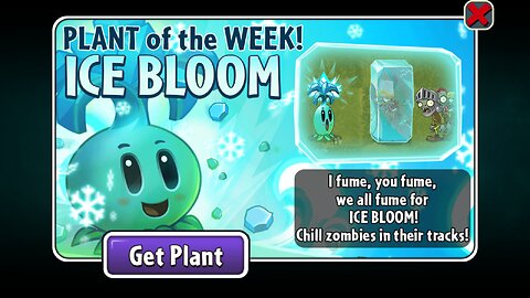 Plants vs Zombies 2 - Penny's Pursuit - Icebloom - January 2023