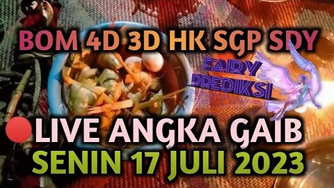 🔴 LIVE ANGKA GAIB SENIN 17 JULI 2023 ANGKA TUNGGAL HK SDY SGP