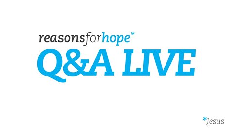 Q&A rforh Live | How can we keep the gospel simple | Reasons for Hope