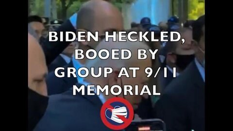 Biden Heckled, Booed at 9/11 Memorial