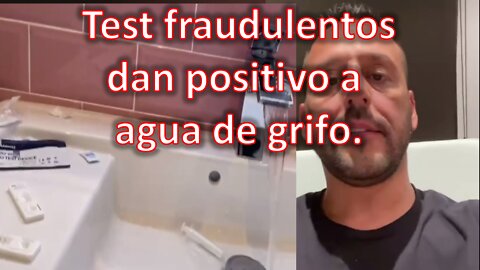 Timotest da positivo en agua de grifo.