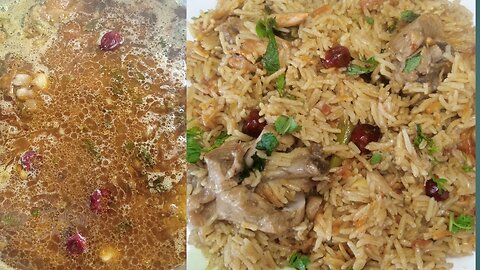 Chicken Yakhni Biryani