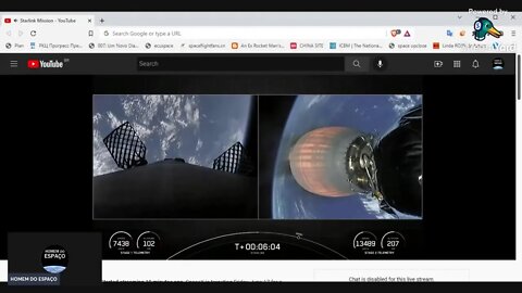 LANÇAMENTO DO STARLINK 4-19