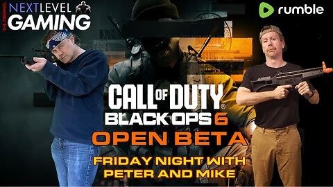 NLG Live W/ Mike: Call of Duty Black Ops 6 Beta & MW3 Campaign!