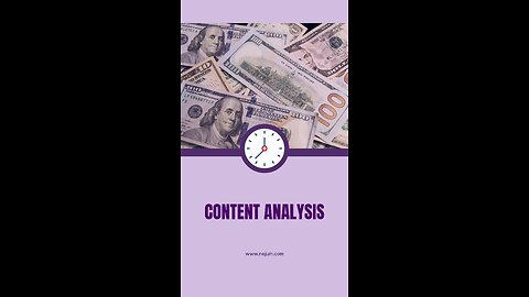 What is content analysis?