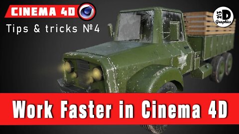 Work Faster in Cinema 4D