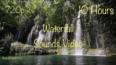 Fall Right Asleep With 10 Hours Of WaterFall Sounds Video