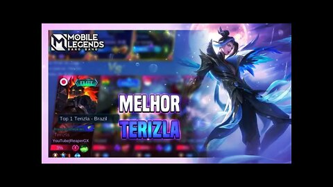 O MELHOR TERIZLA QUE EU JA VI NA VIDA | TOP 1 BR TERIZLA | MLBB