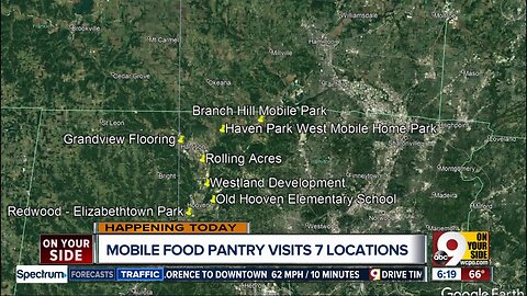 Mobile food pantry aims to feed families over the summer