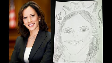 Kamala Harris Meets Napoleon Dynamite in This EPIC Tribute Drawing!