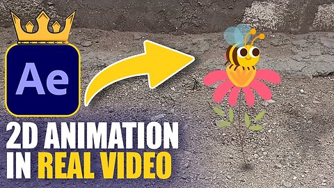 2D Animation in Real Video | After Effects Tutorials