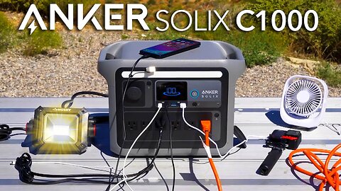 Anker SOLIX C1000 - The Ultimate Portable Power Station! ⚡️