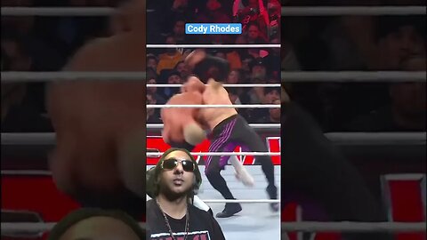 Cody Rhodes Cross Rhodes on Finn Balor WWE Raw Wrestling Finisher #codyrhodes #wwe #wrestlemania