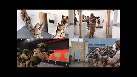 U.S. Marine Corps Security Forces and Royal Marine Commando： Room Clearing Drills & CQB Training