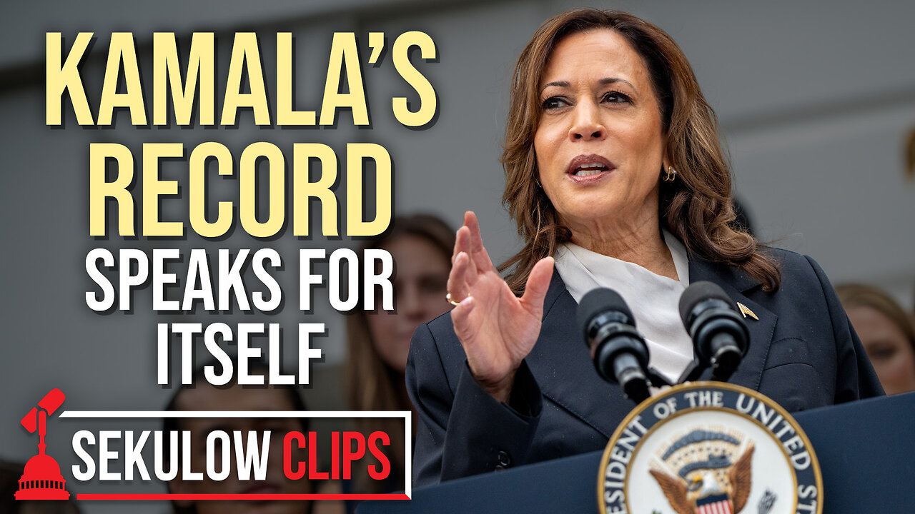 Kamala’s Record Speaks For Itself