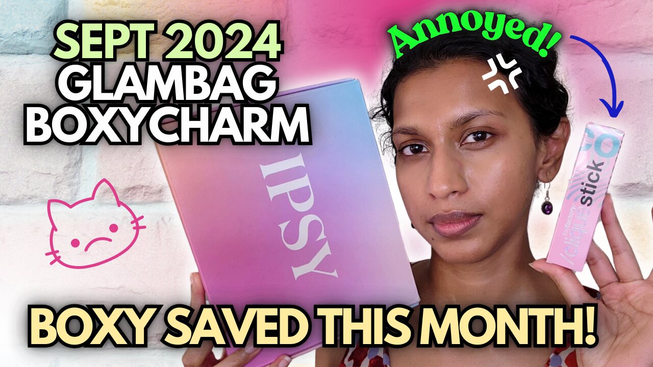 Ipsy September 2024 Glambag Boxycharm Review