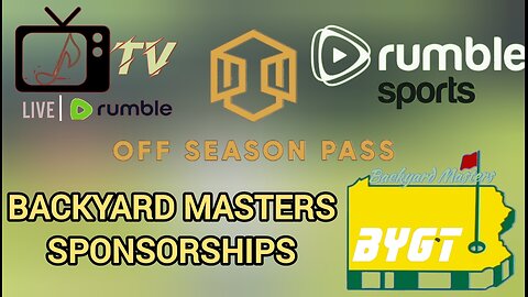 Sponsors of the 2024 Backyard Masters | BYGT (Back-Yard Golf Tour)