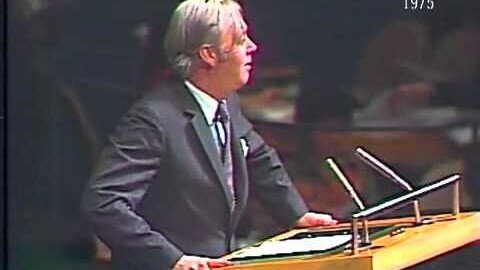 Daniel Patrick Moynihan - Zionism is not Racism