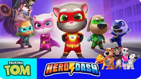 Hero Talking Tom Dash 🦸