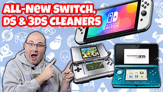 ALL-NEW Nintendo Switch, DS & 3DS Game & System Cleaning Kits!