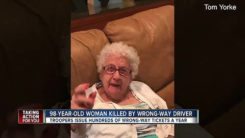 98-year-old dies in wrong way crash in Bradenton