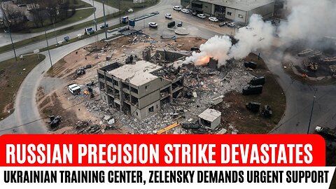 Russian Precision Strike Devastates Ukrainian Training Center, Zelensky Demands Urgent Support