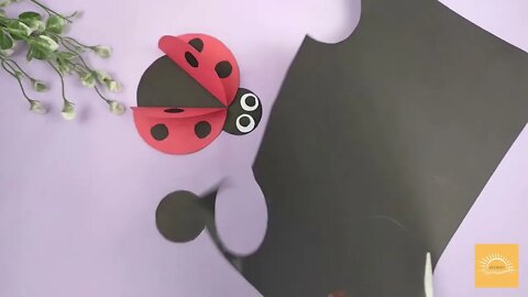 Ladybug From Paper In Just 8 Minutes | DIY Az Craft