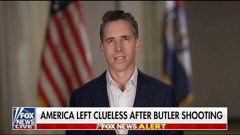 Josh Hawley: Lead Secret Service Agent at Trump's Butler Rally Failed Training Exams