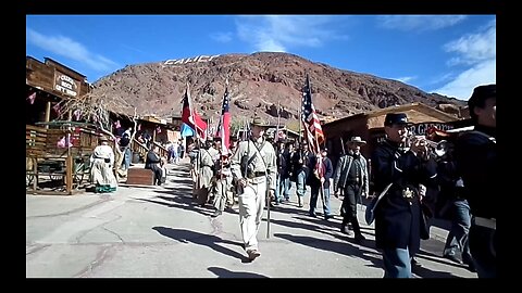 Calico Ghost Town Civil War Re-enactment